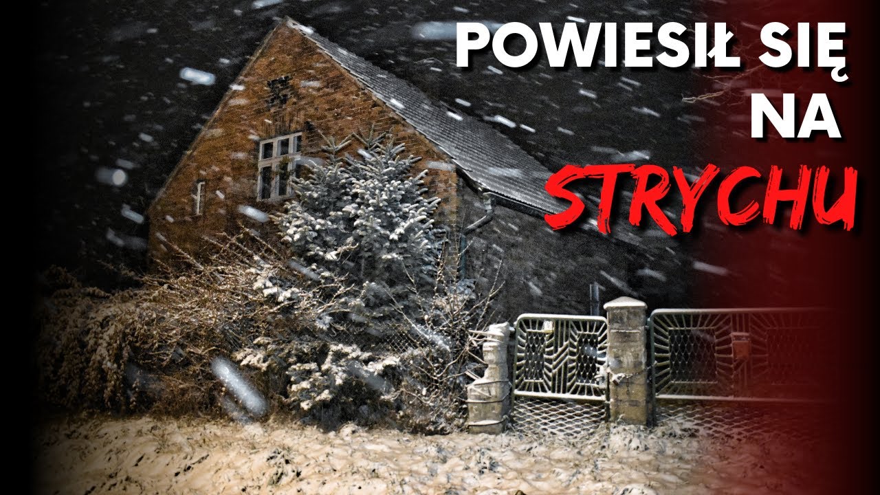 Zimowy dom na odludziu. Ktoś się powiesił na strychu?! ☠️ | SRC Urbex