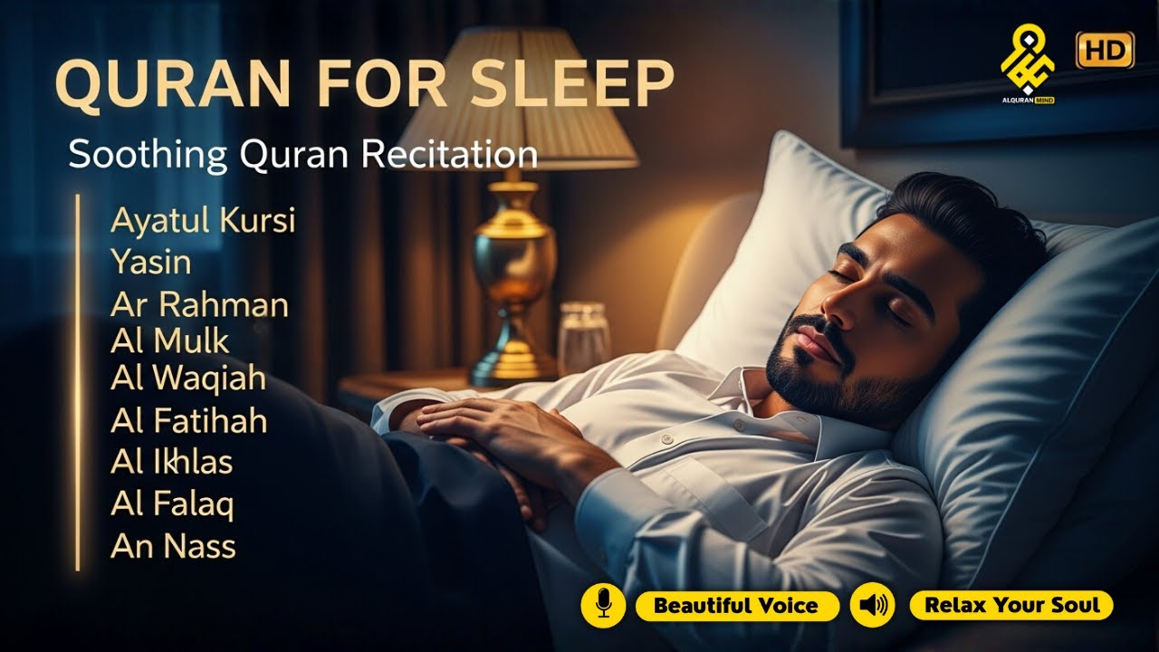 Best Quran Recitation in a peaceful voice | Alfatiha, Ayat AlKursi, Yasin, AlWaqiah, Arrahman