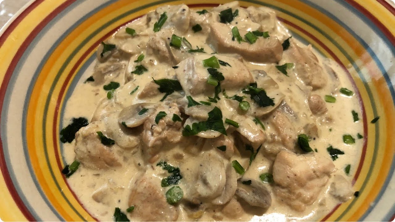Easy Chicken Stroganoff