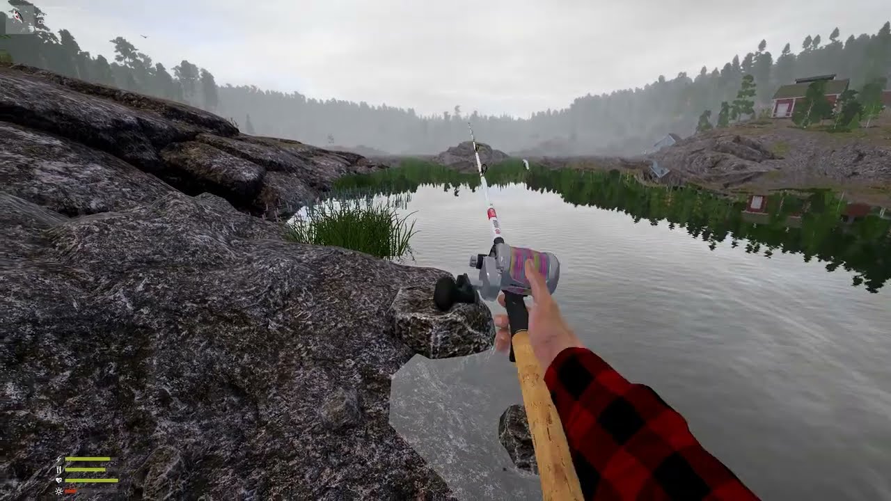 PIKE FISHING IN THE STORM ON LAKE LADOGA (PIKE HUNTING)