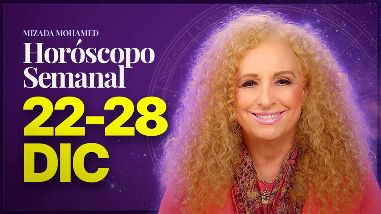 Triple Capricornio: Nuevos Comienzos | Hor&oacute;scopo Semanal 22&ndash;29 Dic. Mizada Mohamed