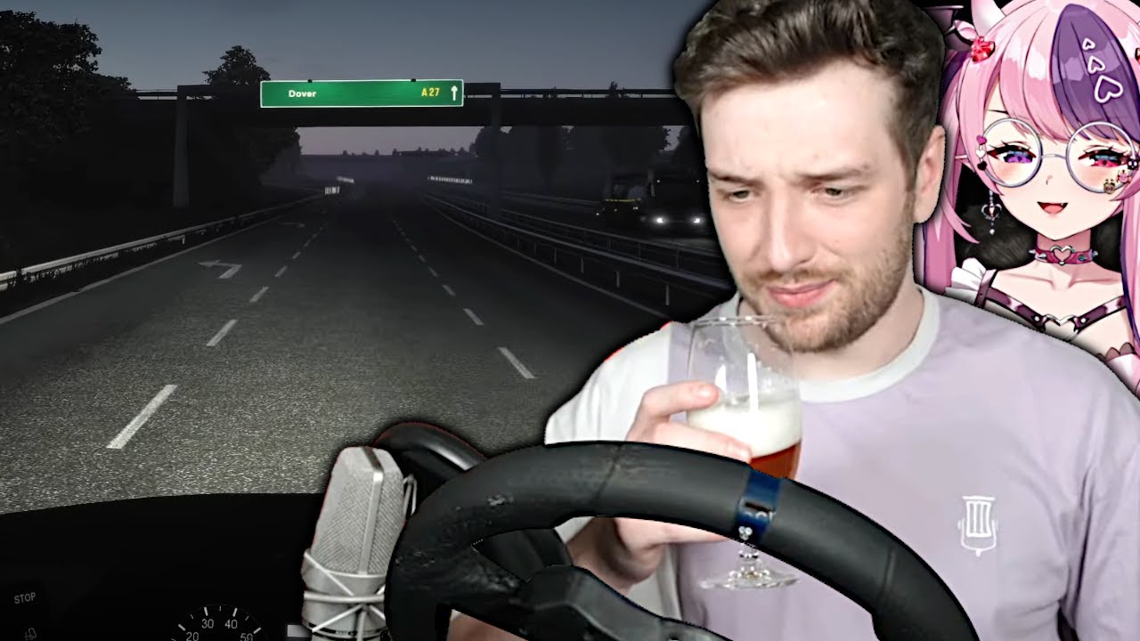 DRINKING & DRIVING... in Euro Truck Simulator 2