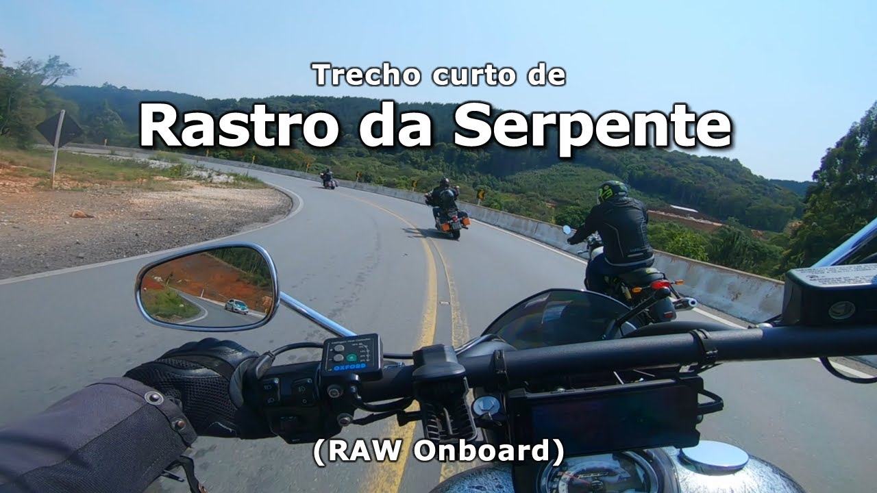 Trechinho de Rastro da Serpente (PR) - Triumph Thunderbird Storm (RAW Onboard)