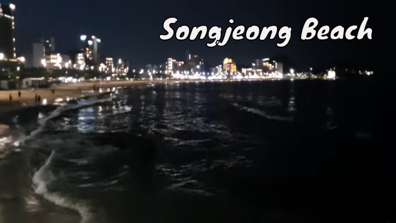 Korea beach Big Wave is good for Surfing #koreatravel  #koreatour  #koreawalk