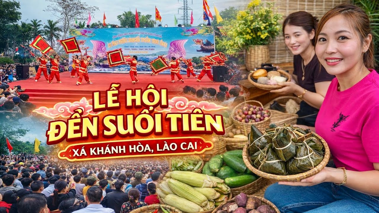 lễ hội đền suối tiên, khánh hòa, lào cai
