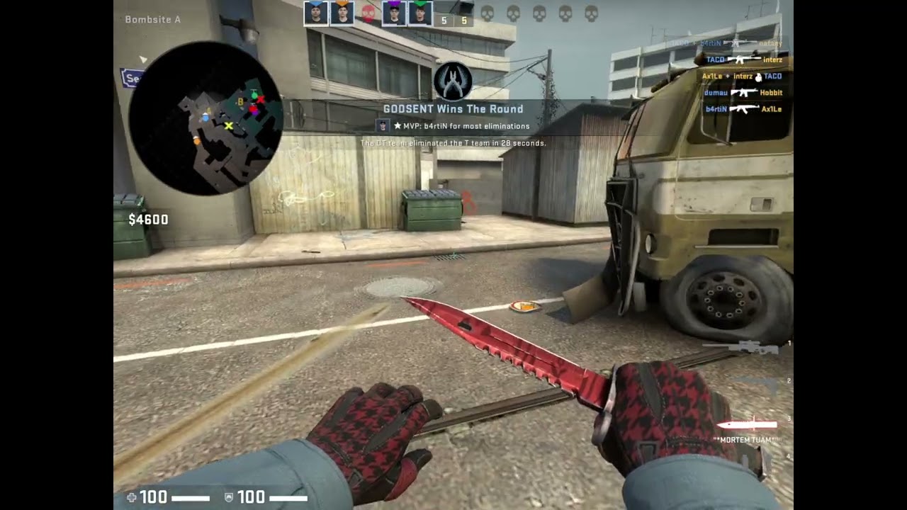 CSGO POV GODSENT hen1 (22/13) vs Players (overpass) @ ESL Pro League Season 15