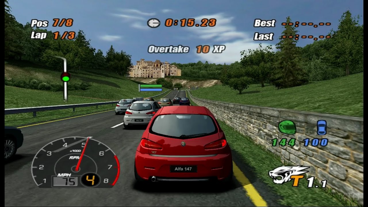 Alfa Romeo Racing Italiano PS2 Gameplay HD (PCSX2)