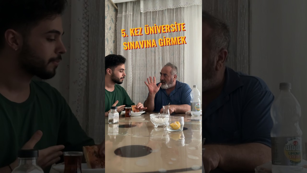 5. kez &uuml;niversite sınavına girmek