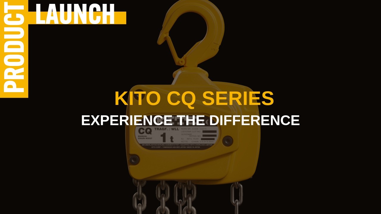 手動チェーンブロック「CQ」&ndash;Experience the Difference