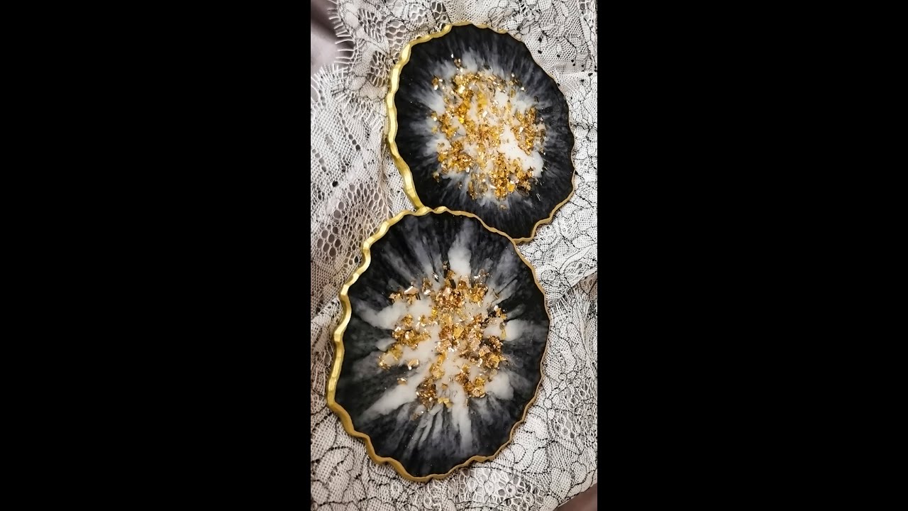 Make Epoxy Resin Coasters  / DIY