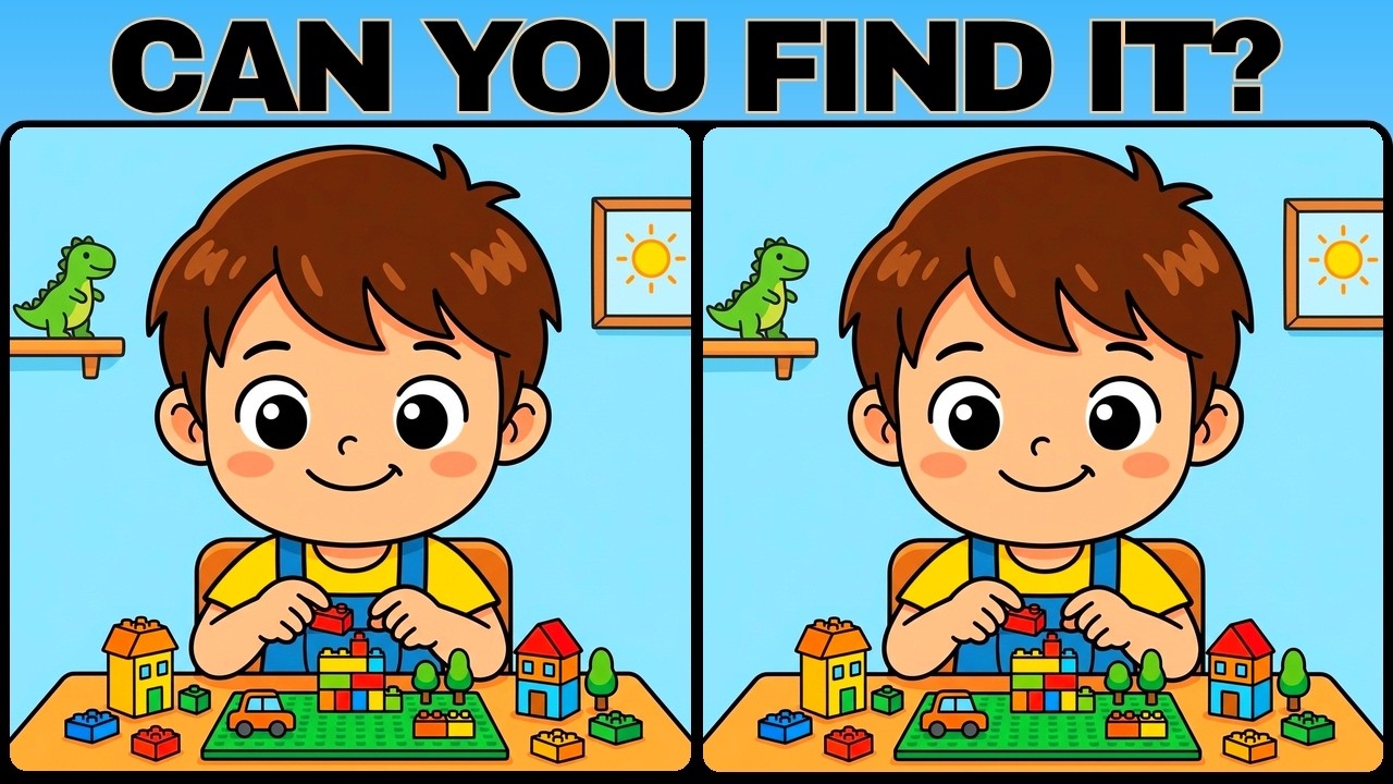 Spot the Difference &ndash; Simple but Tricky Visual Puzzles