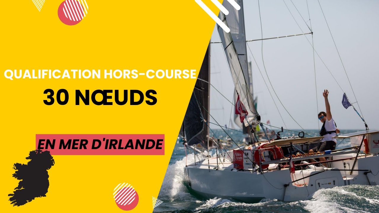 Qualification hors course en mini 6.50 - 30 nœuds en mer d'Irlande