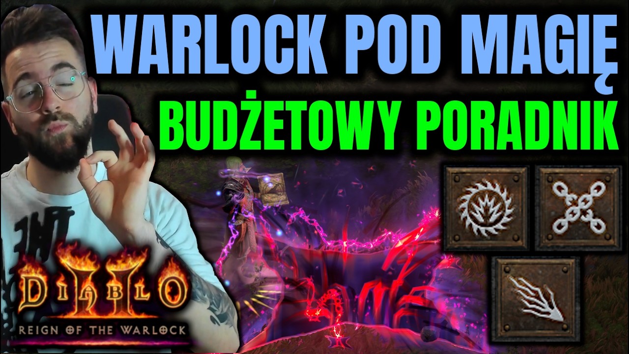 Budżetowy WARLOCK pod MAGIĘ idealny na START LADDERA w Diablo 2: Resurrected: Reign of the Warlock