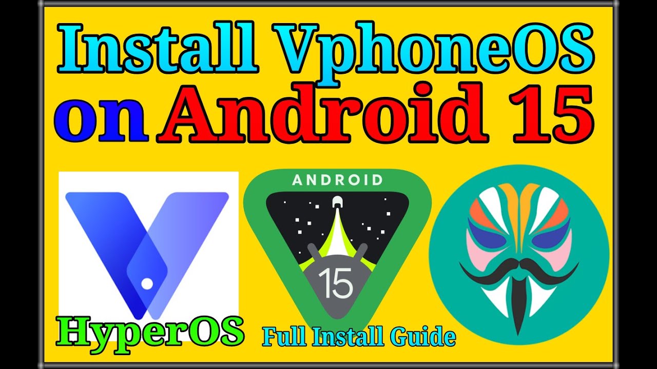 Установка VphoneGAGA VphoneOS в Android 15 HyperOS 2.0 | установка VphoneOS в Android 15 с помощь...
