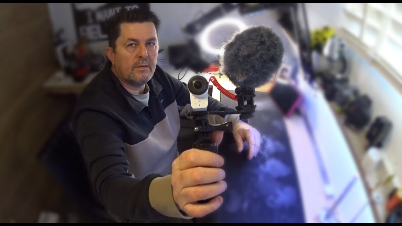 Easy vlog setup sony fdr-x3000 r&oslash;de microphone 4k