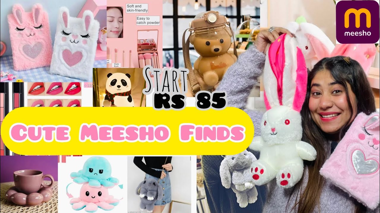 Meesho Cute Cheapest Random Finds🎀| Start- Rs 85 | Giveaway 🤗| divyamongia
