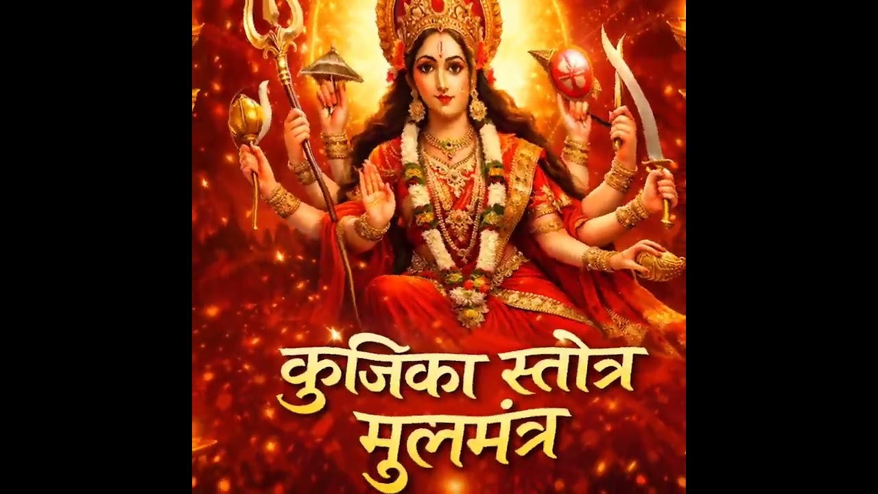 🌺 7 बार कुंजिका स्तोत्र मूलमंत्र | Powerful Kunjika Stotra Mool Mantra | Jai Maa Chamunda 🔱