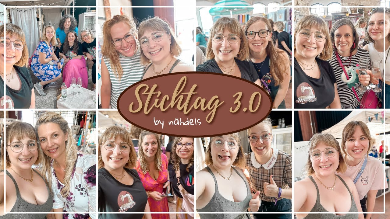 STICHTAG 2024 - Zu Gast als Nähbloggerin | Vlog + VERLOSUNG 🩷🧡