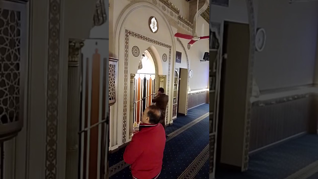 آذان المغرب من رحاب مسجد البحر بشرباص الأستاذ محمد قدري حافظ 