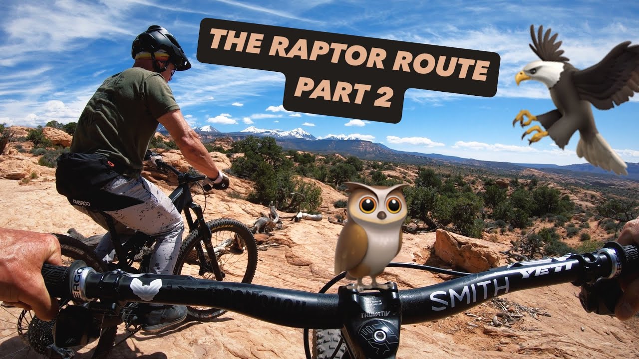 Lower Raptor Route in Moab Utah with Kyle Mears