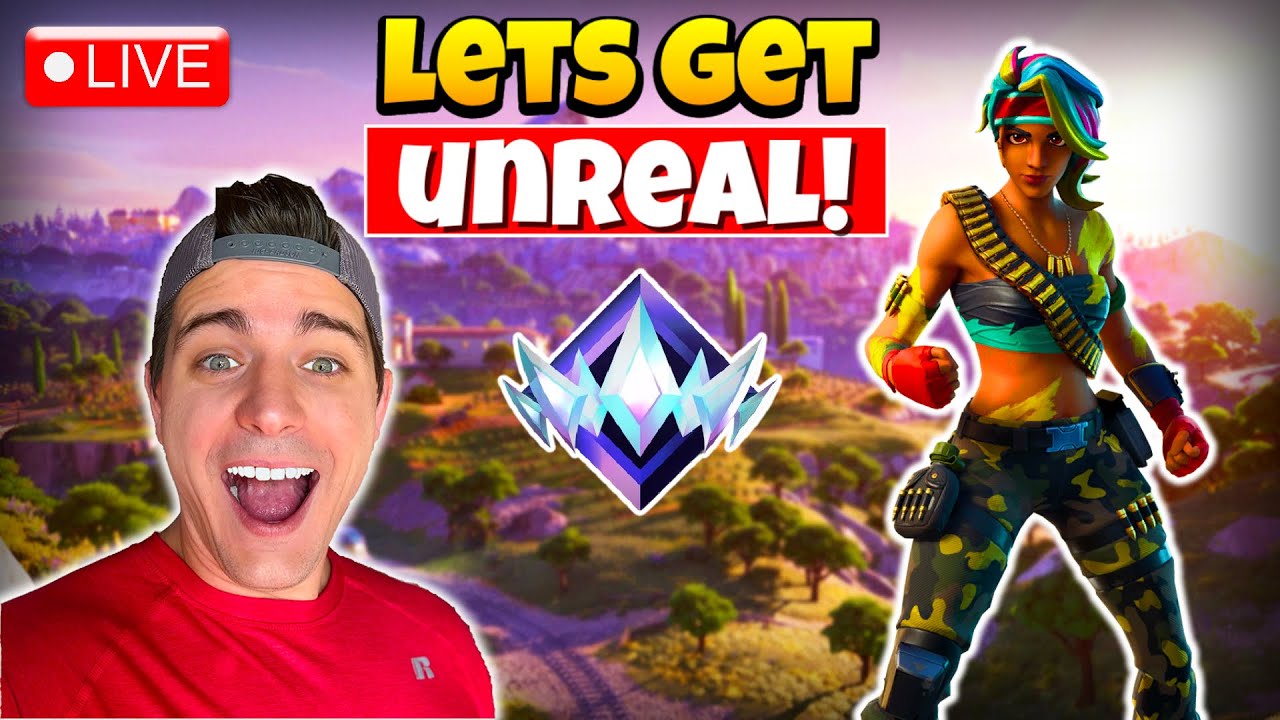 🔴 RANKED BUILD MODE GRIND - FORTNITE CHAPTER 5 LIVE -