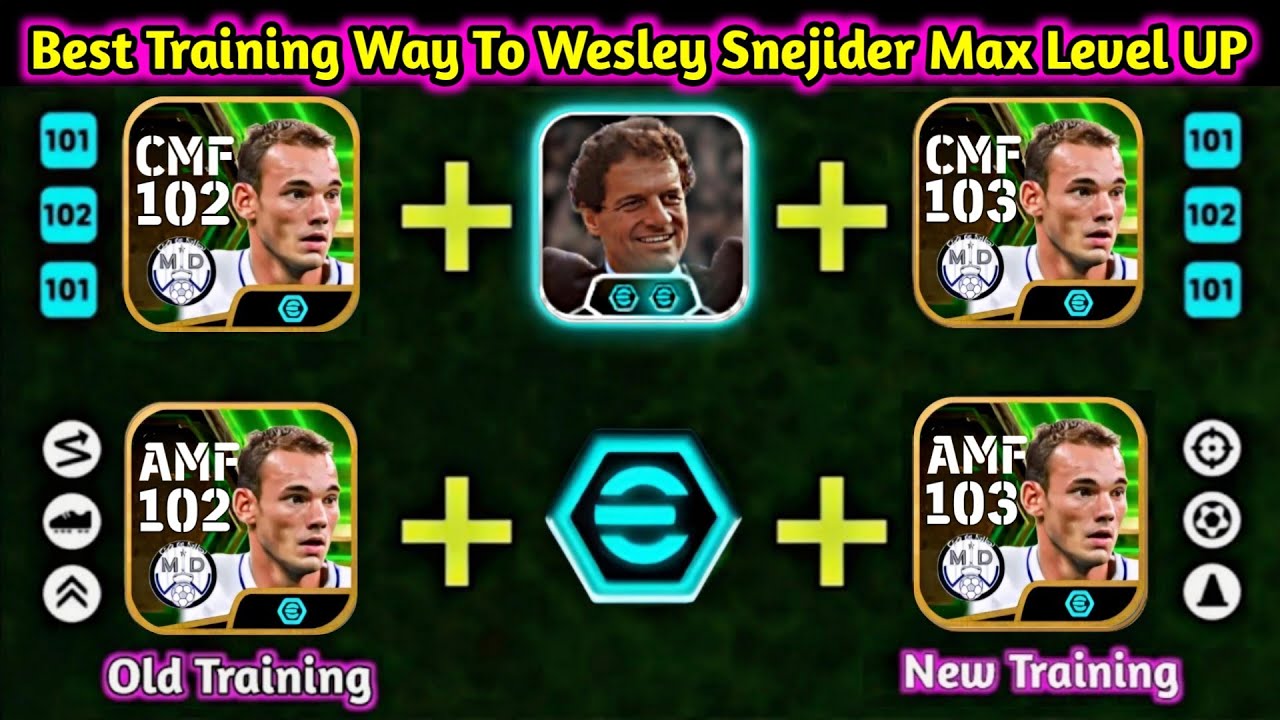 Best Training Way To Wesley Snejider Max Level UP | Snejider Efootball 2026