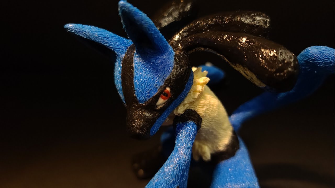 Pokemon Lucario with 3D Pen