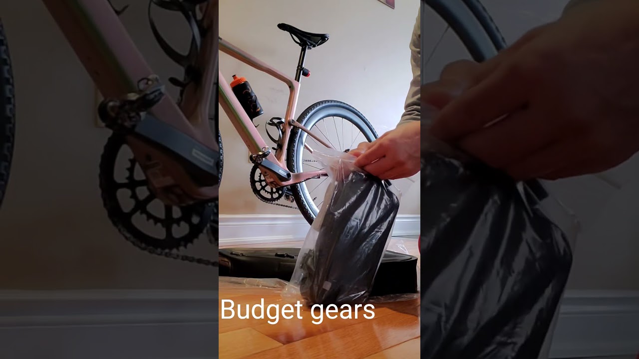 Bikepacking gears for under 40 dollars.#shorts #fortheloveofcycling #temu #bikepacking #elpiri #grvl