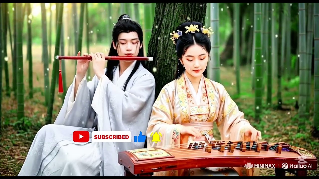 Chinese Zen Music: Bamboo flute, Erhu & Guzheng | Soothing Music