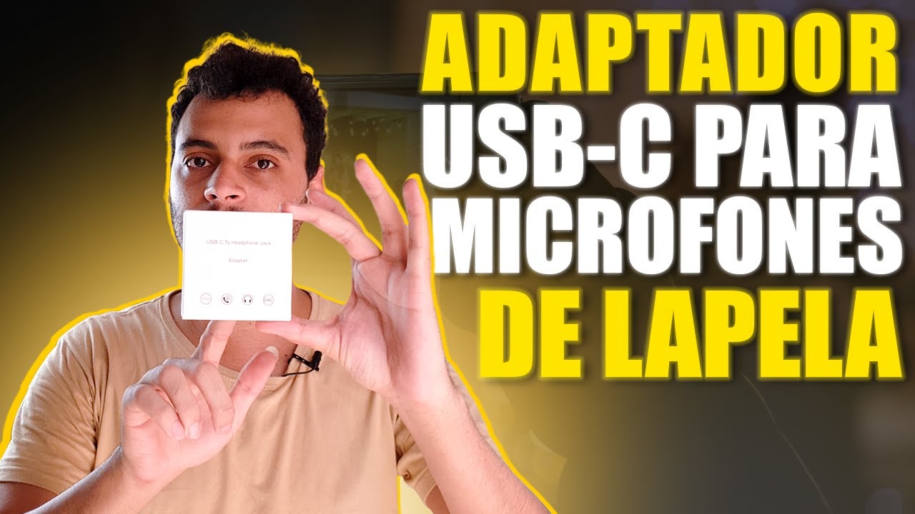 Este adaptador USB-C tem a melhor qualidade para microfones de lapela P3