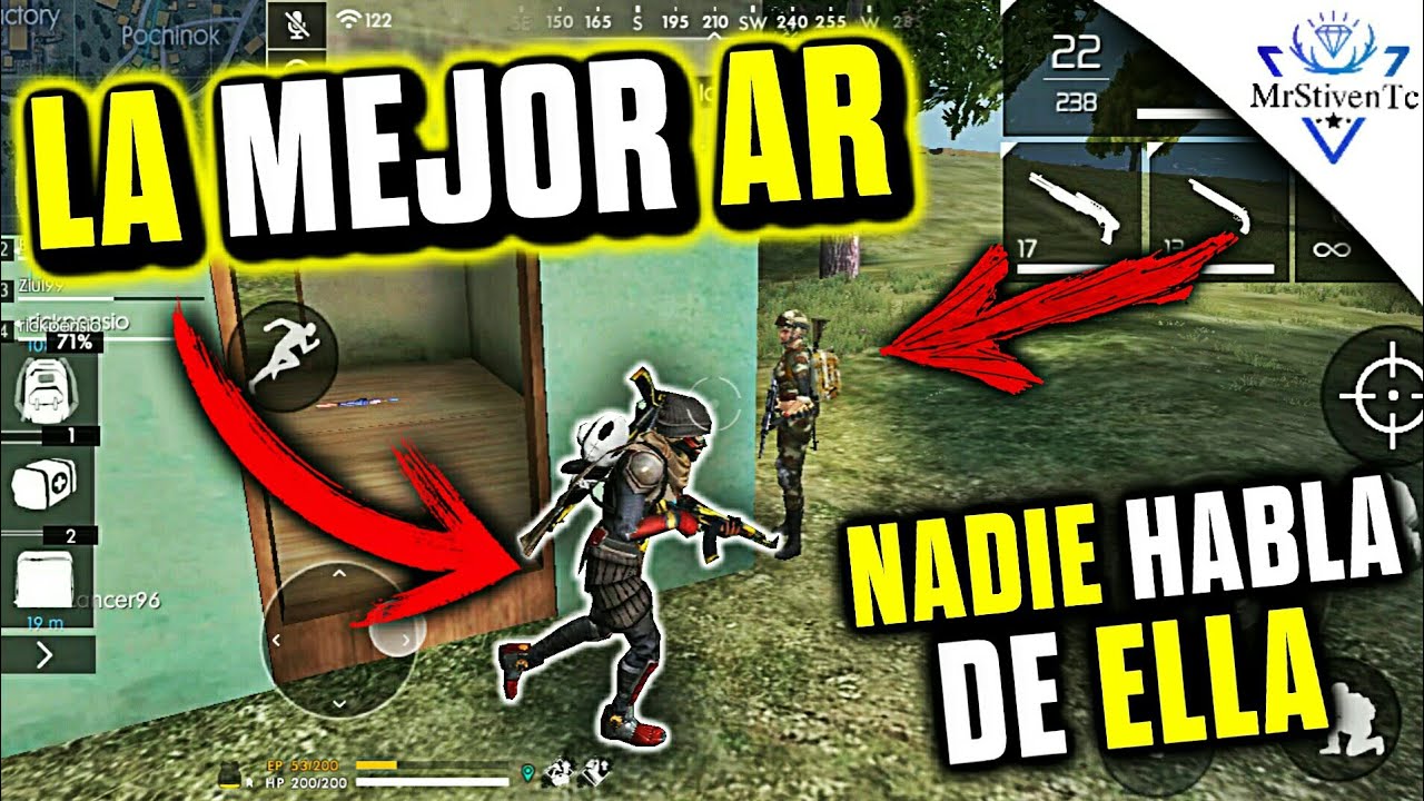 SE HABLA MUY POCO DE ESTA ARMA Y ES LA MEJOR AR ●FREE FIRE●