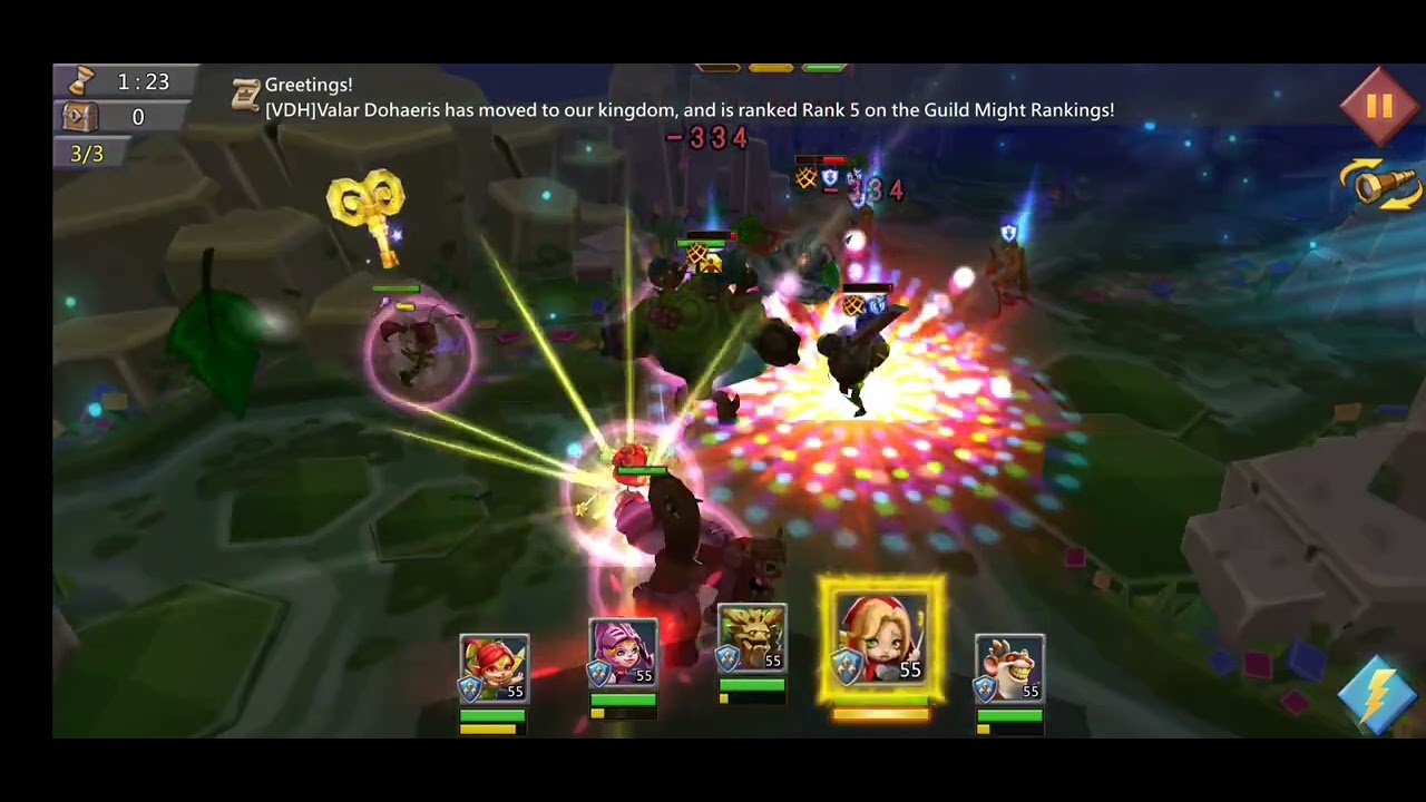 #lordsmobile - limited challenge: Crazy Chef stage 5