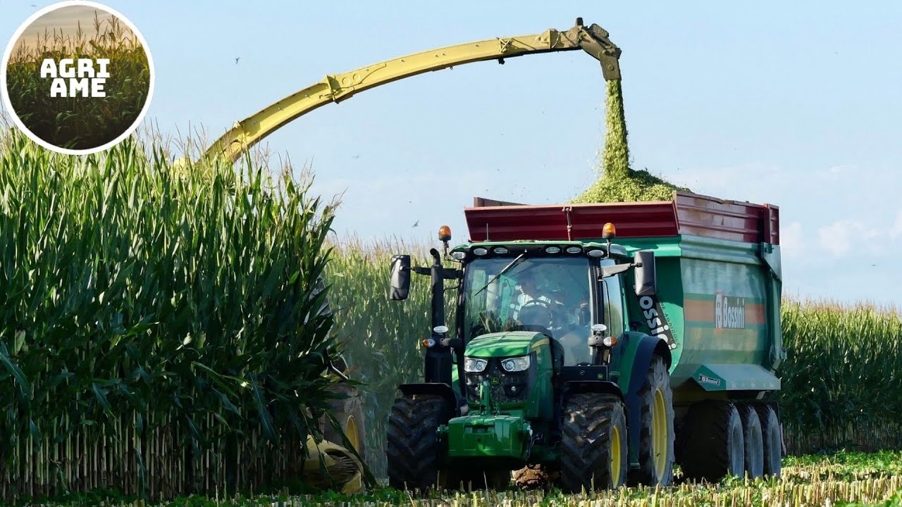 Trinciatura mais |John Deere 9800i | 3x 6R & 8R | Deutz-Fahr 7250TTV| Ciceri, Antonioli e Mascheroni