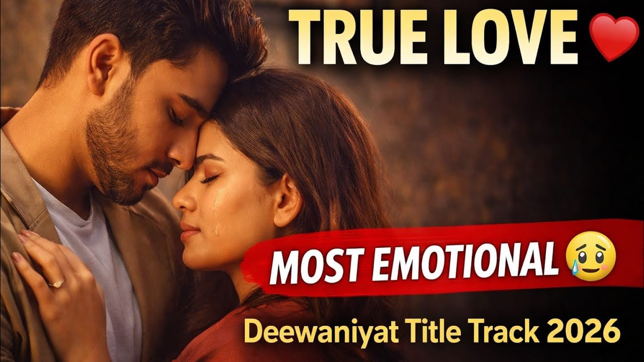 ❤️ Deewaniyat Title Track | Dil Ko Chu Jane Wala Sabse Emotional Love Song 😍🔥 | @BollywoodTonez 
