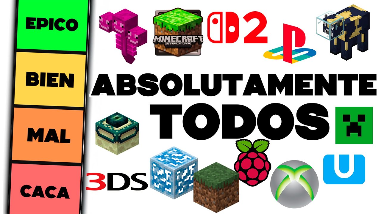 Pasé TODOS los MINECRAFT Para encontrar el MEJOR