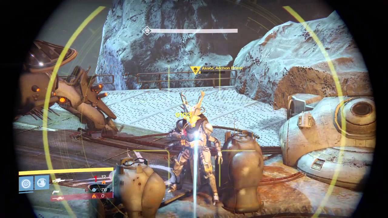 Destiny Nightfall Archon Priest vs. Gjallarhorn Ice Breaker & Black Hammer