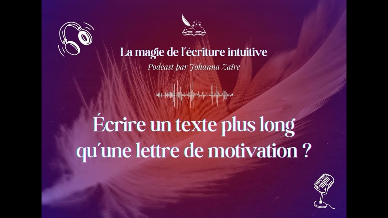 Écrire un texte plus long qu’une lettre de motivation ?