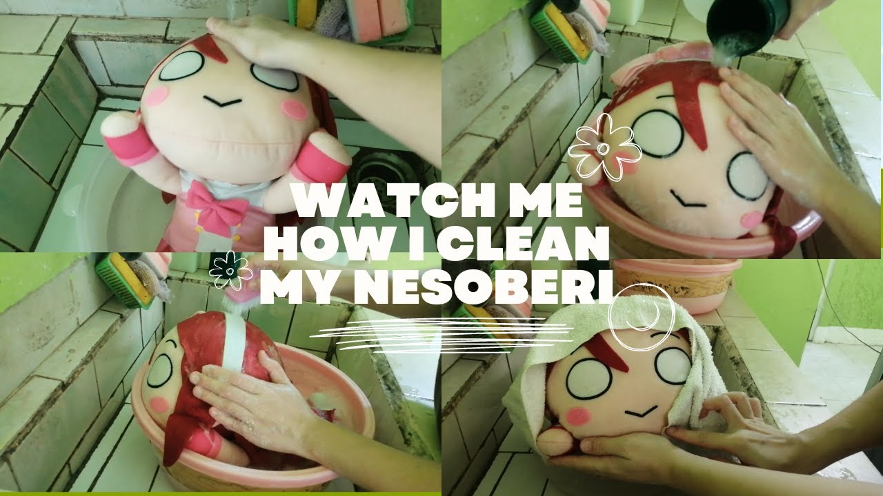 This is how I wash my Riko Nesoberi by hand