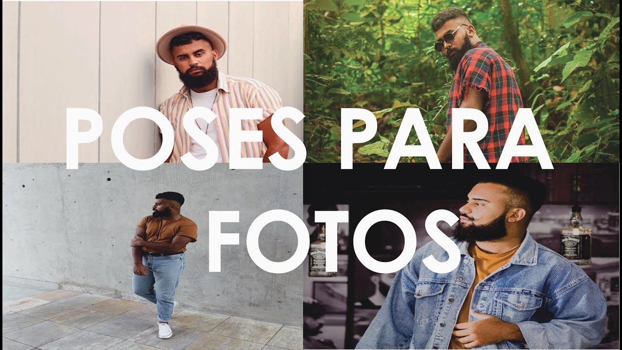 POSES PARA FOTOS MASCULINAS 📷