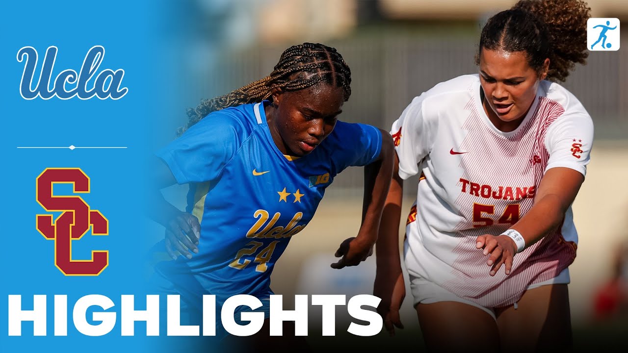 UCLA vs USC | NCAA College Women's Soccer | Highlights - October 26, 2025
