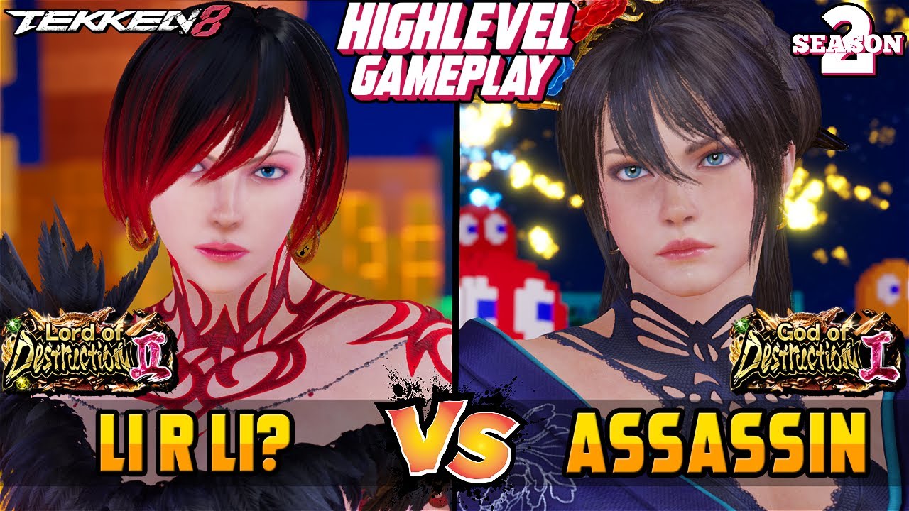 T8 – LI R LI (ANNA WILLIAMS) vs Nina Assassin (NINA WILLIAMS) – Tekken 8 High Level Gameplay