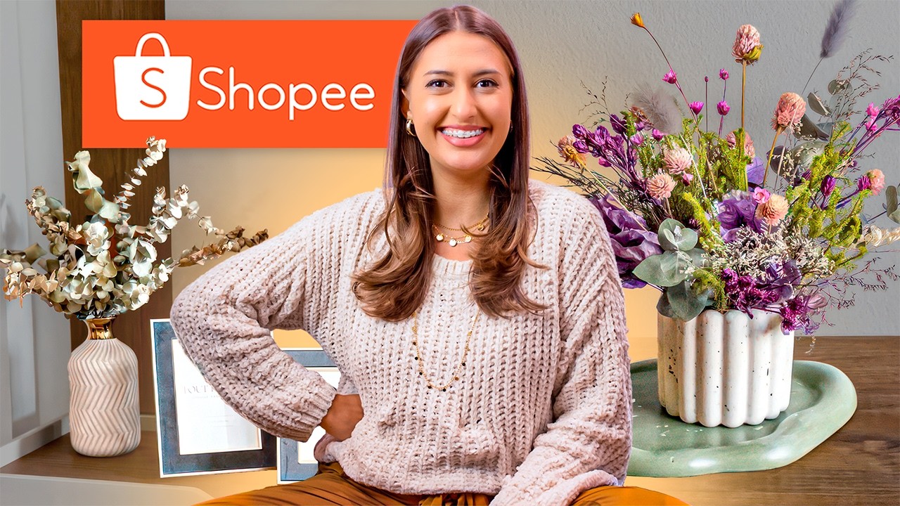 PRIMEIRO ACHADINHOS SHOPEE DO ANO - DECORAÇÕES MAIS BONITAS DA SEMANA #CÀCHADINHOS 117