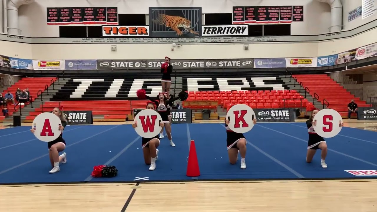 Sammamish HS Cheer WIAA State 2022