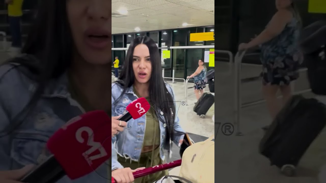 Musa do Boi Garantido Tamires Assis affair de Davi Brito chega em Manaus ap&oacute;s viagem frustrada