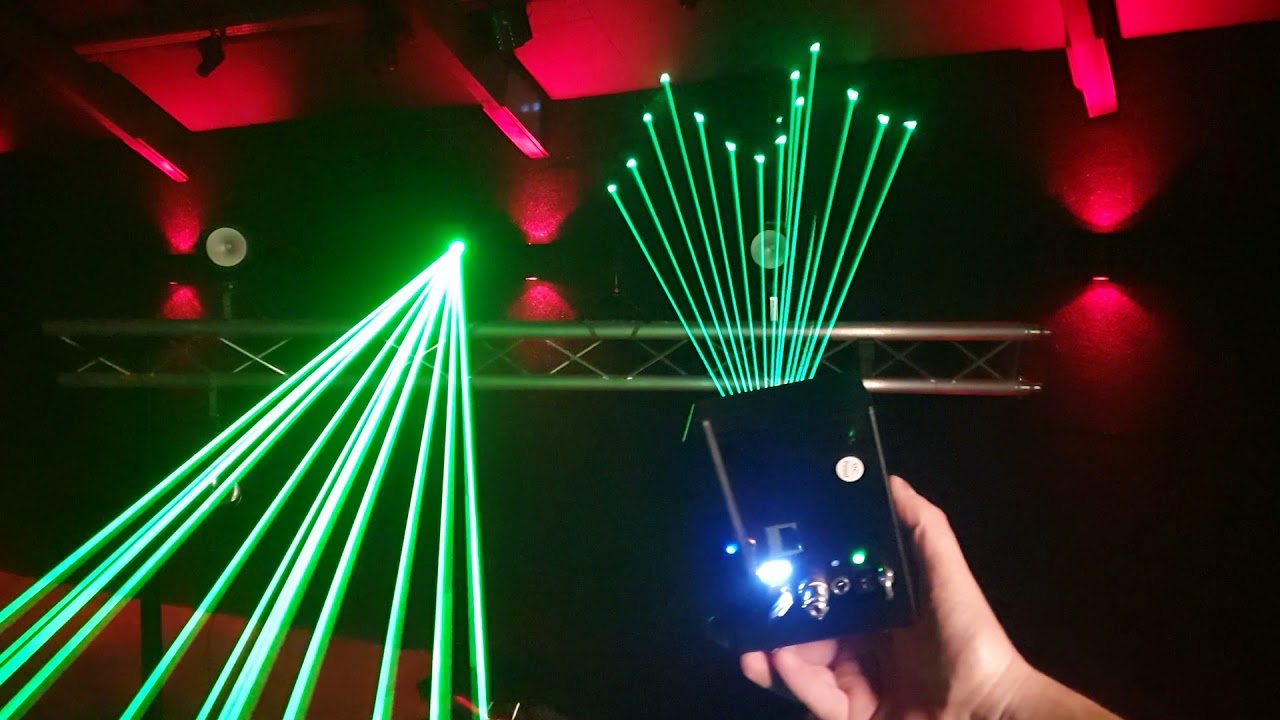 LaserCube 1,2W vs. 2,5W Wifi