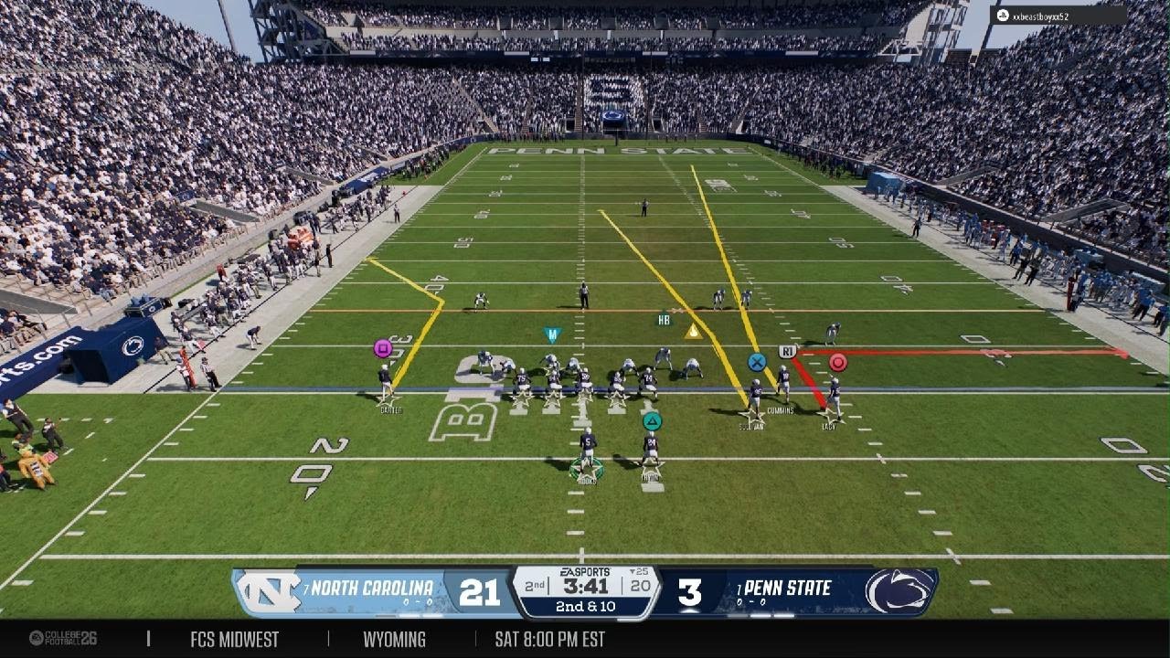 EA SPORTS College Football 26 NC