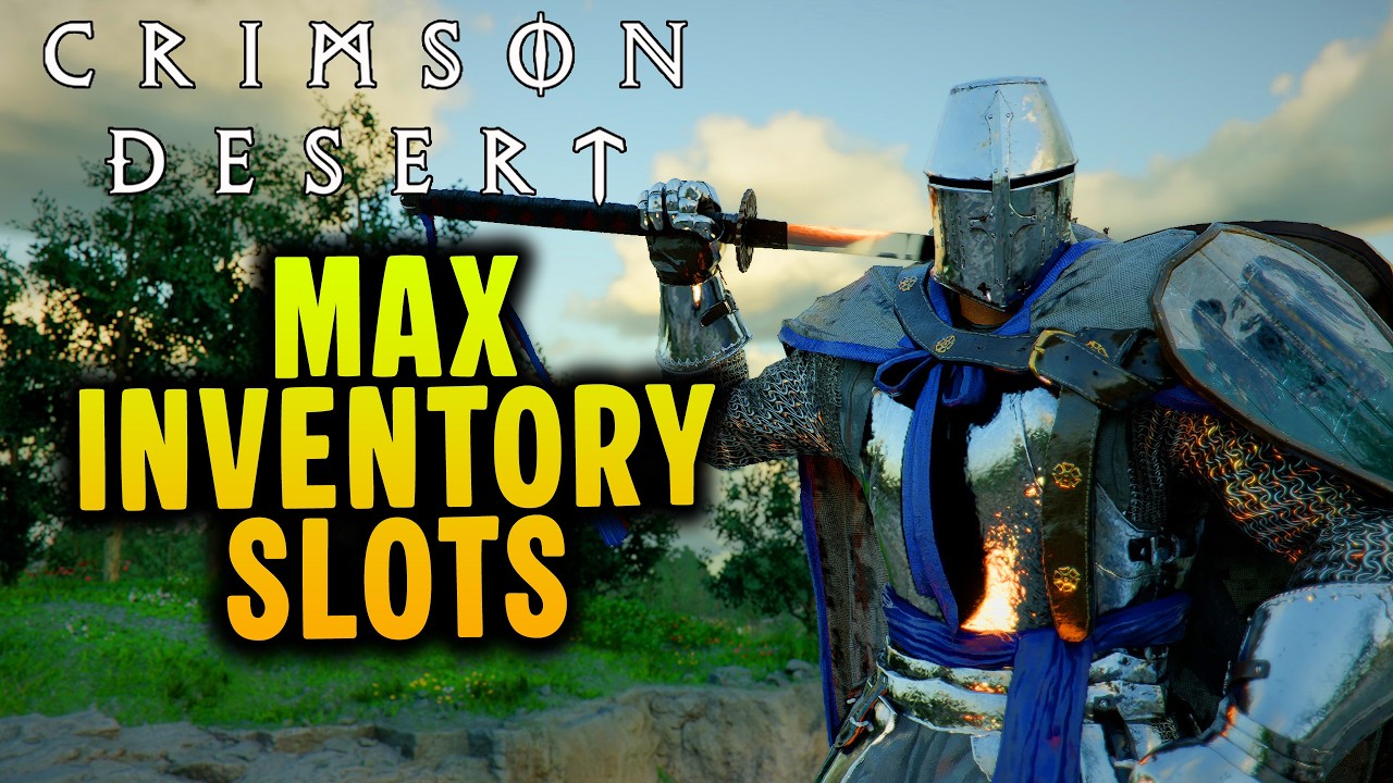 Crimson Desert How To Max Inventory Space EASY - Crimson Desert Extra Large Bag Location