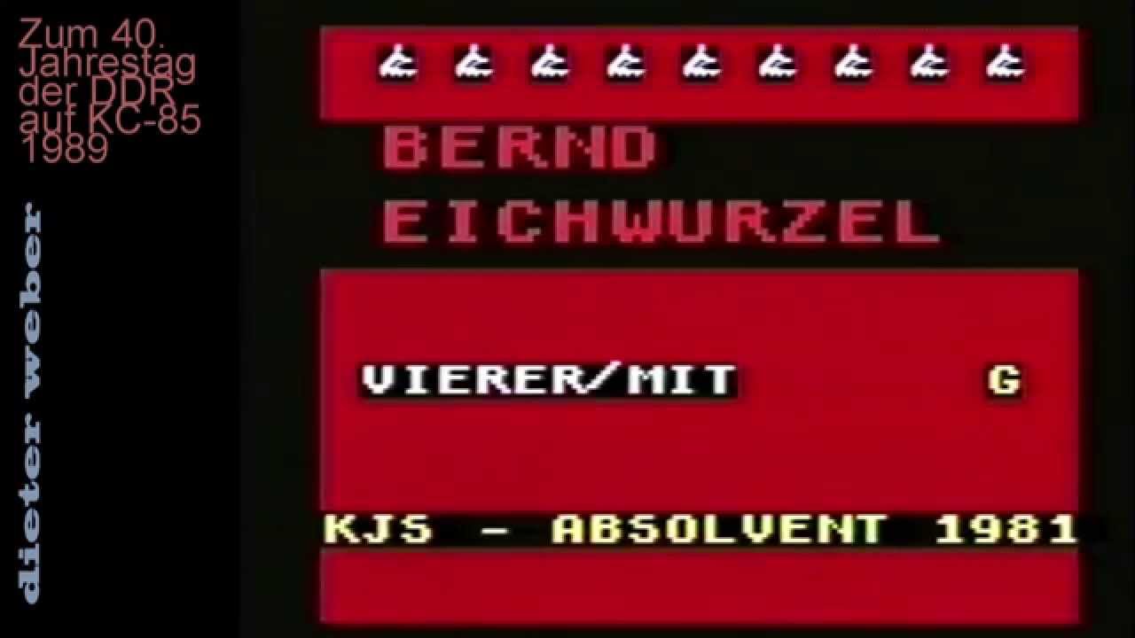 KJS Potsdam - 40Jahre DDR
