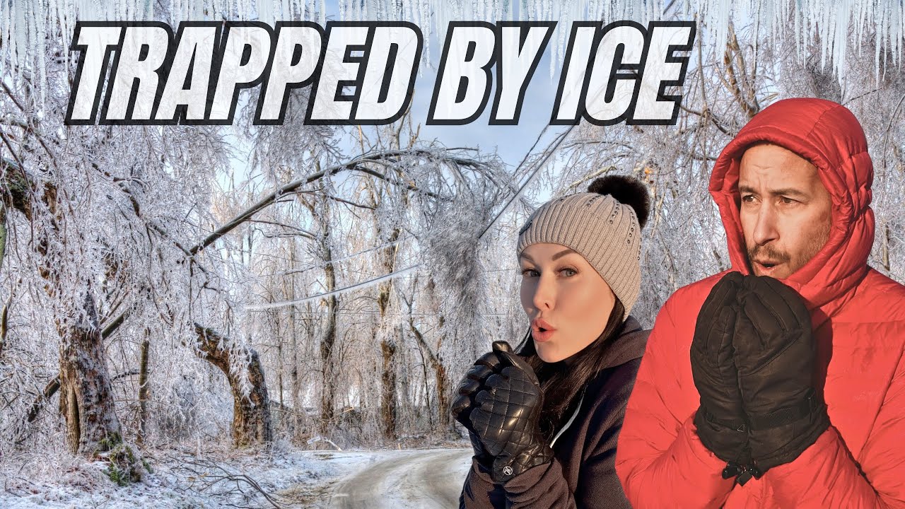 Surviving the Worst Winter Storm in 10 Years on Our Homestead | Living in a Travel Trailer