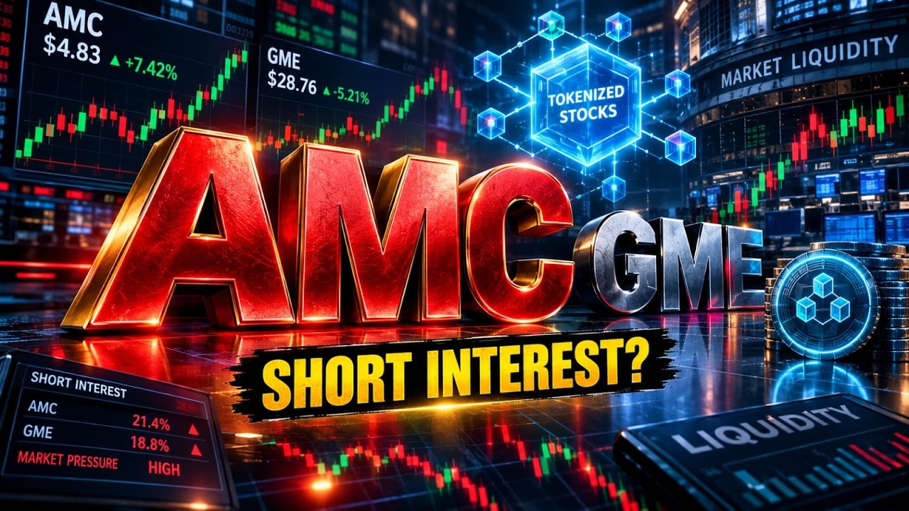 Акции AMC: повлияли ли токенизированные бумаги на объем коротких позиций?